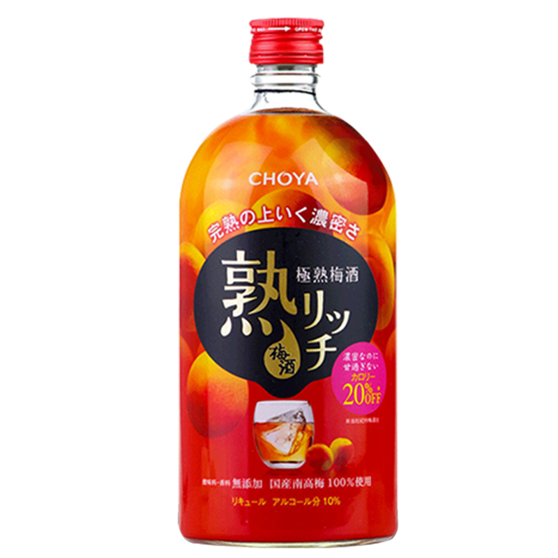 俏雅（CHOYA）日本果酒 蝶矢完熟梅酒 10度 720ml